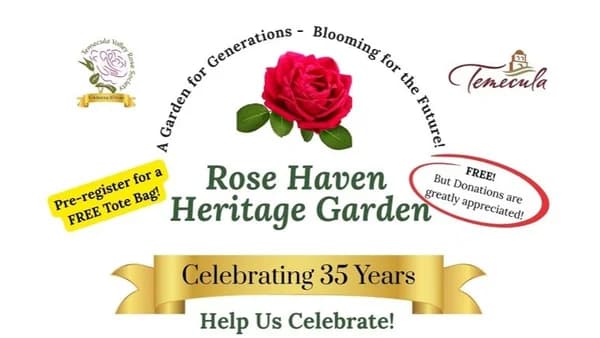 Rose Garden Temecula Event