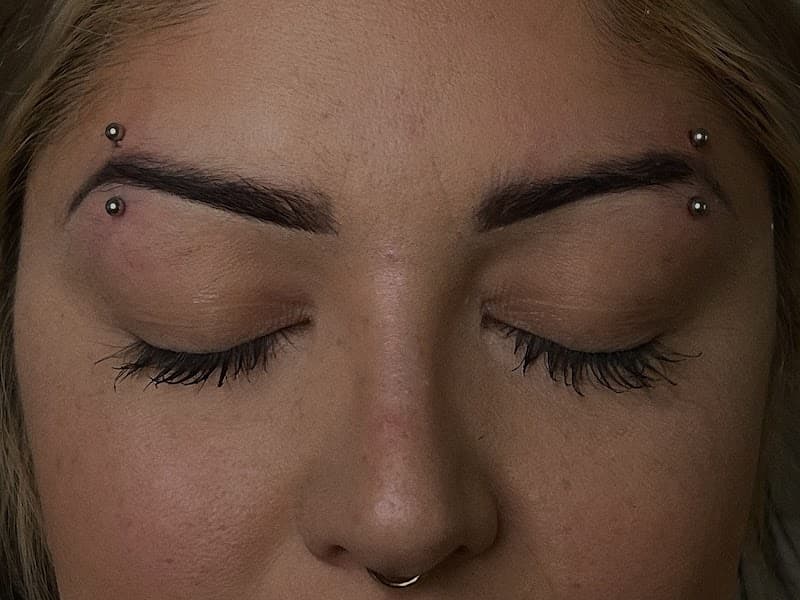 Babe x Jess piercings and tooth gems