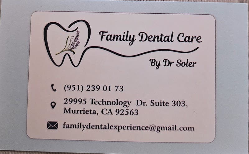 Family Dental Care By Dr Soler
