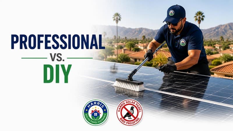 Harris Solar Panel Cleaning