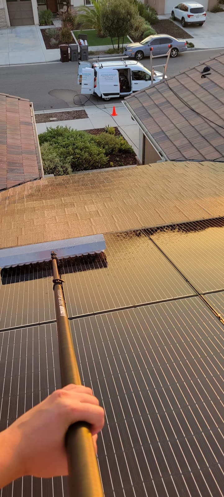 Maximize Sunshine Solar Panel Cleaning