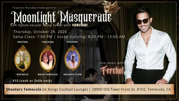 "Moonlight Masquerade" @ Kiingz in Shooters Temecula!